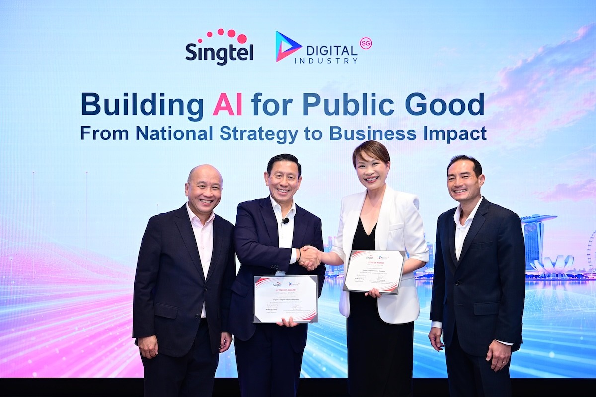 DISG backs Singtel Singapore's multi-year AI transformation programme